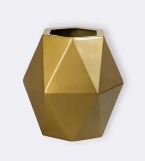 Pot Polyèdre Rond 55x30cm