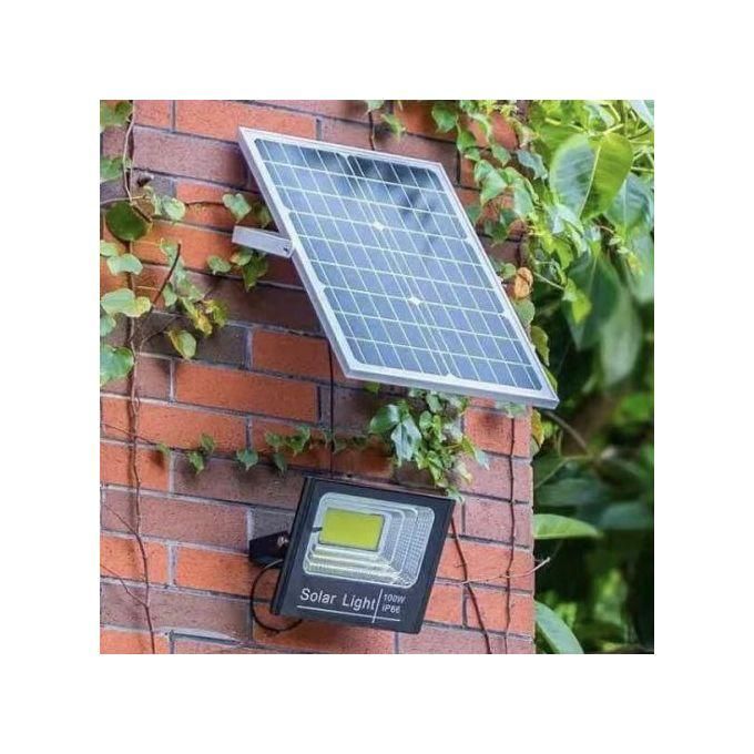 Projecteur solaire 100w blanc