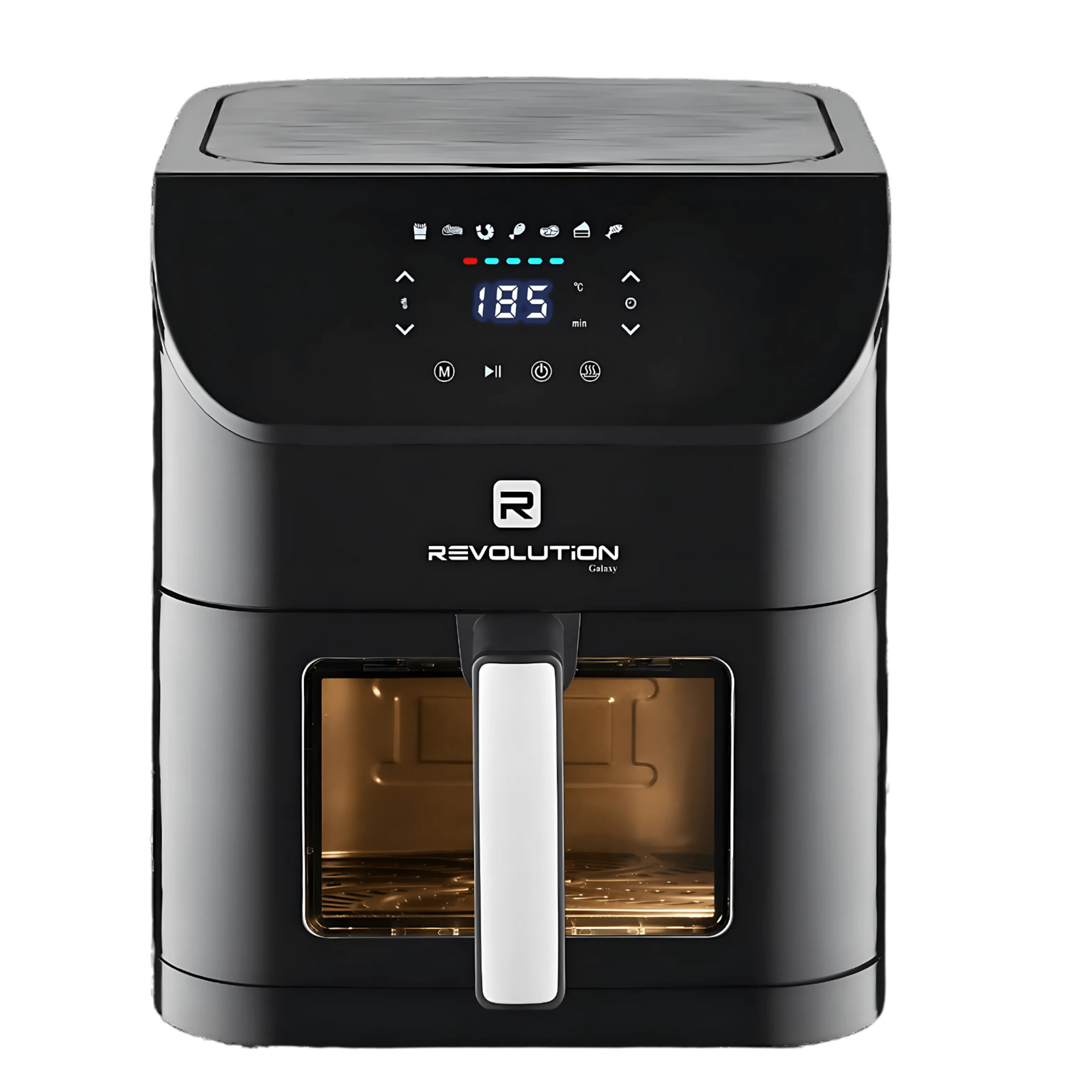 Revolution FRITEUSE SANS HUILE - 8 L - DIGITAL CONTROL - 1800 W - 200°C - FENÊTRE VISIBLE - R-AF02