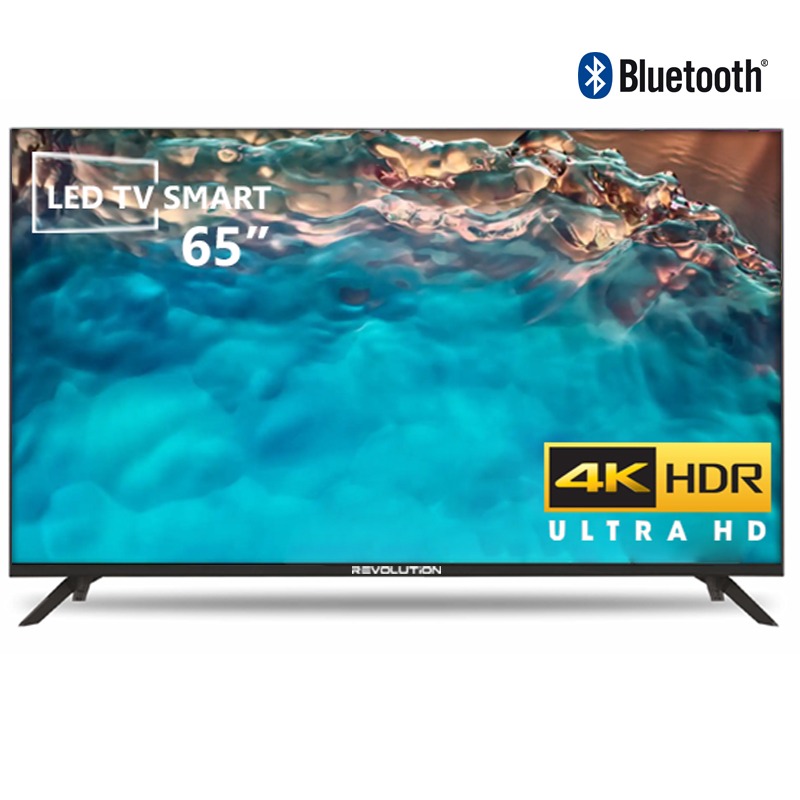 Révolution TV 65 Smart TV Android Résolution 4K ultra HD, Récepteur Intégré