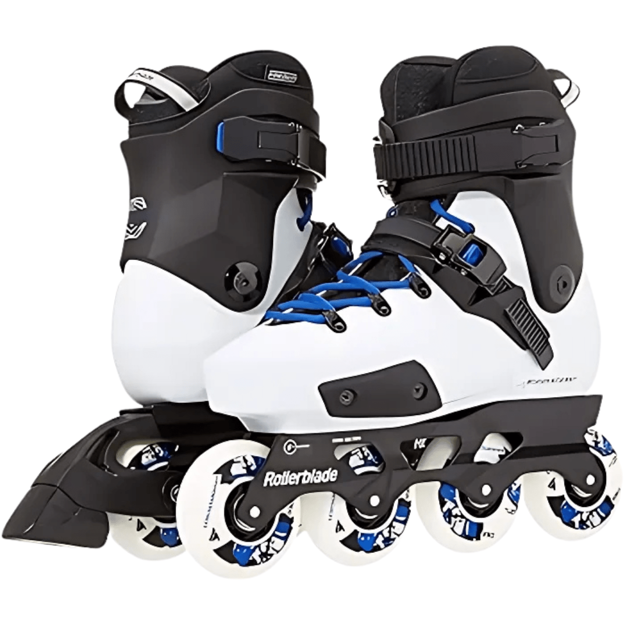 Rollerblade Twister Edge X Patins à roues alignées pour hommes Blanc/bleu roi. 41/80Mm Hydrogén