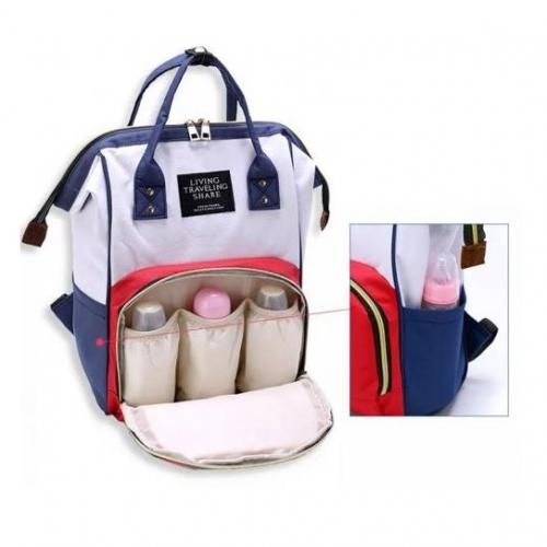 Sac de maternité, sac à langer imperméable de grande capacité pour les soins de bébé-sac à dos pour les mamans