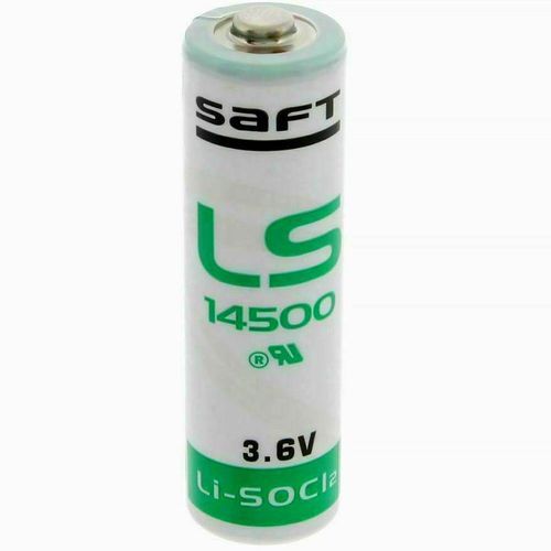 Saft Pile 14500 3.6v Lithium Li-SOCI2 LS Sans Emballage// Batterie Taille AA 3.6vo