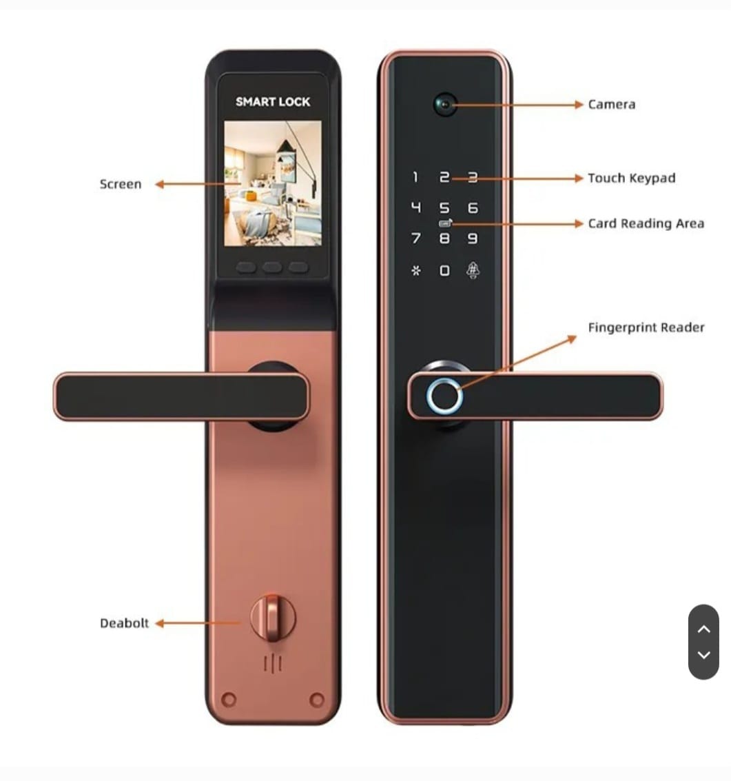 Serrure intélligente M1pro camera wifi