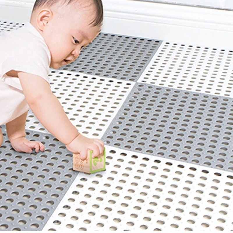 Sgade de Bain Antidérapante 6PCS – 30x30cm en Polypropylène