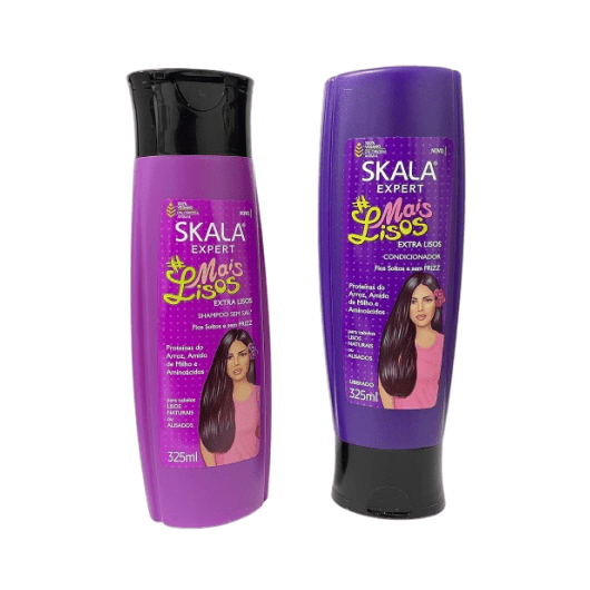 SKALA EXPERT SHAMPOING + APRÈS-SHAMPOING (sans rinçage et hydratation ) PLUS LISSE MAISLISOS