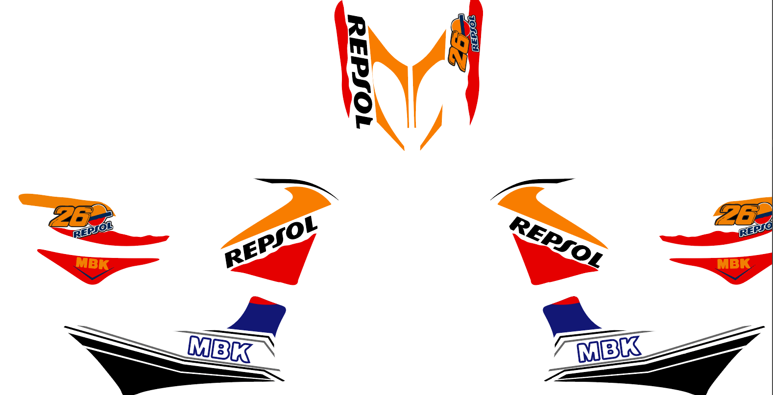 Stickers NITRO REPSOL