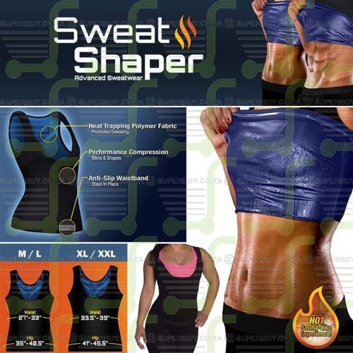 Sweat Shaper Femme - Vêtement Sans Manches pour Perte de Poids et Fitness
