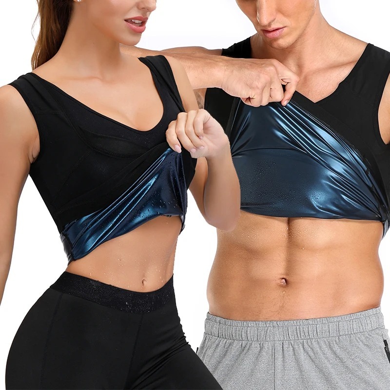 Sweat Shaper pour Hommes - T-shirt de Brûlage de Graisses pour le Ventre