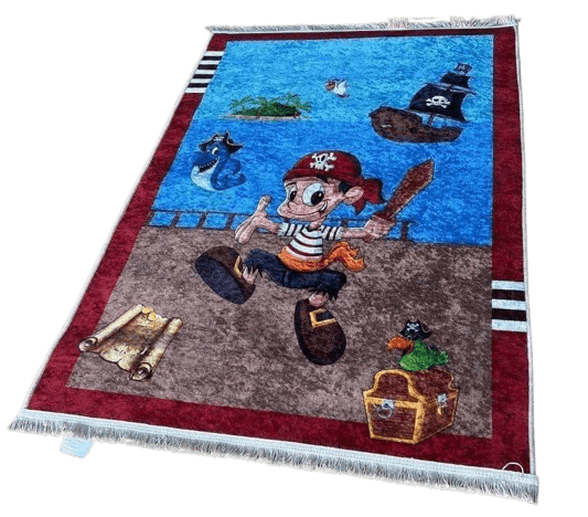 tapis enfant-Pirate