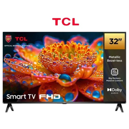 TCL 32 Android TV FHD 1080P Google Assistant Bluetooth Dolby Audio, 32S5400