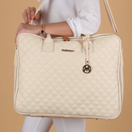 Valise maternité bébé Hera beige