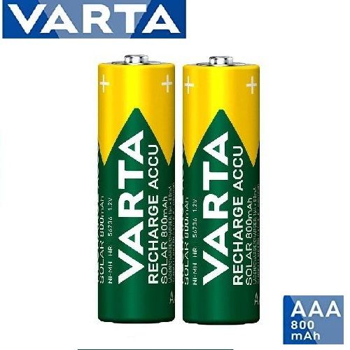 VARTA 2 Piles Rechargeables // AAA Capacité 800 mAh 2 unité