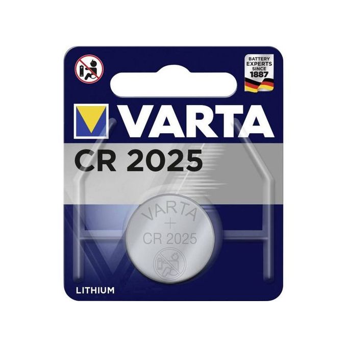 VARTA CR2025 3V Batterie // Pile Bouton au Lithium 3 volts // Blister 1 unité