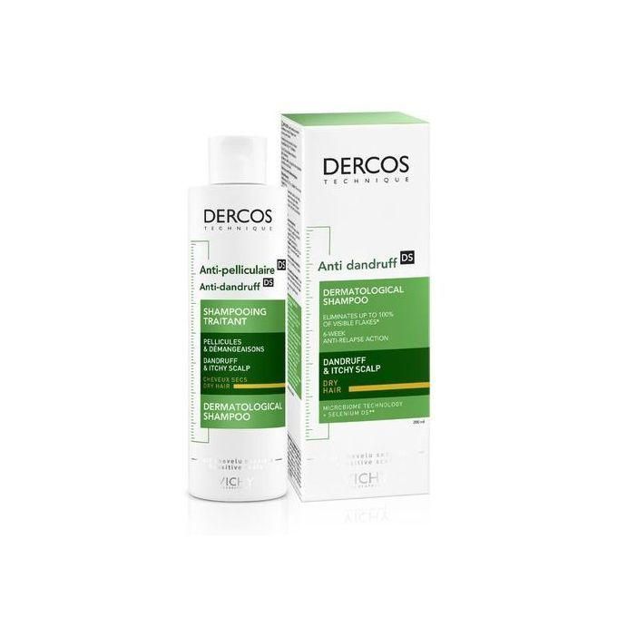 Vichy Dercos Shampoing Anti-Pelliculaire Cheveux Secs 200 ml