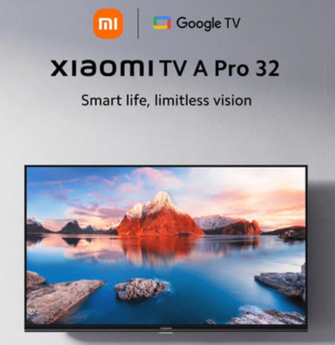 Xiaomi Mi TV A Pro 32" HD Smart TV Google OS - Télévision