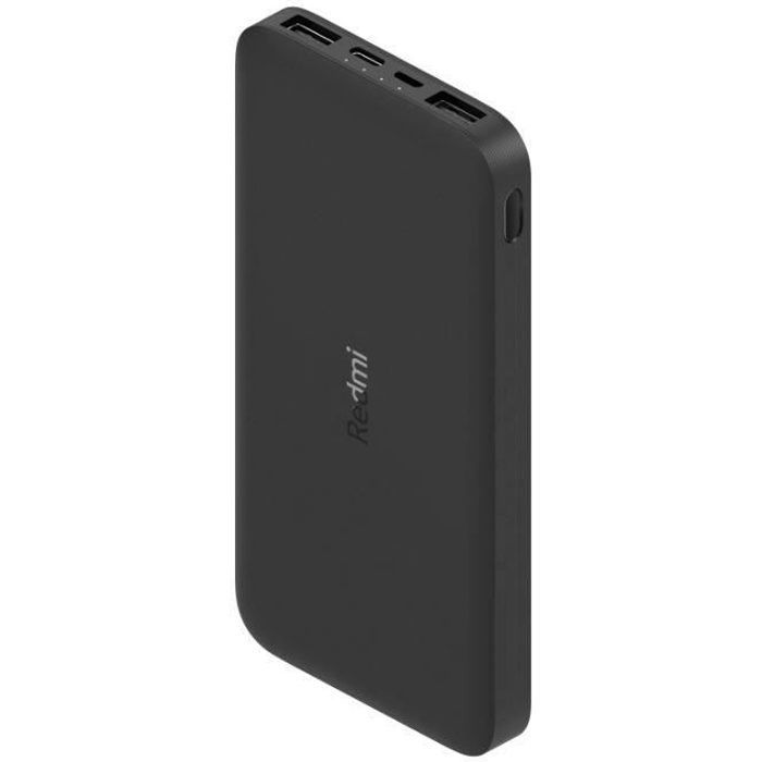 XIAOMI - Redmi Batterie Portable - 10000 mAh - Noir