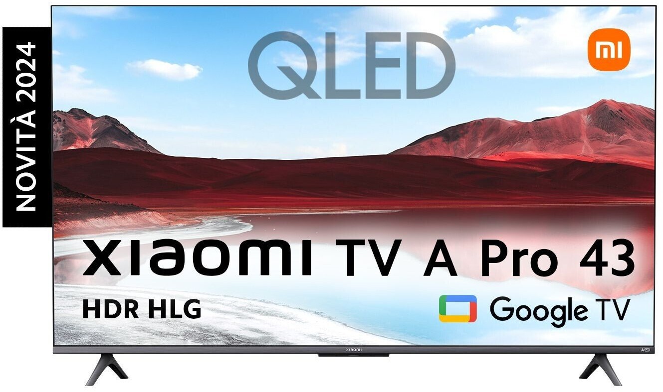 XIAOMI TV A Pro 43 2025 QLED Google TV 4K UHD